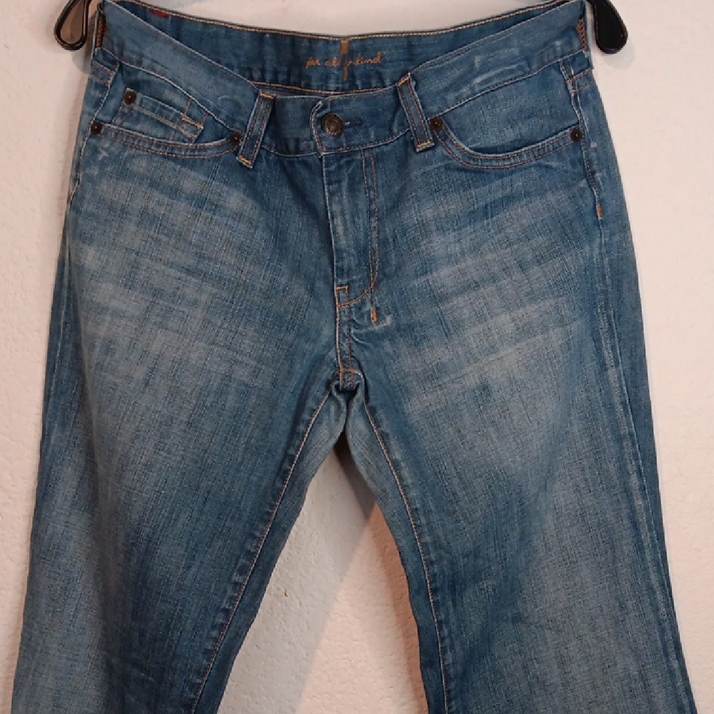 7 For All Mankind Dojo Light Blue Bootcut Jeans